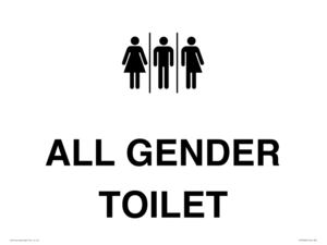 Female, Male and Non-gender specific